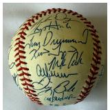 Kirby Puckett and 1989 Minnesota Twins Team Signed Baseball - Oliva, Hrbek, Kelly, Gagne, Gaetti, Aguilera, Laudner, Tapani - 35 Autographs!!