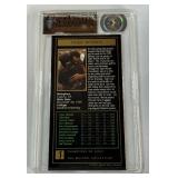 Tiger Woods RC Graded 10 Gem Mint 1997-99 Grand Slam Uncut Sheet Version Rookie Golf Card
