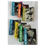 (7) Vintage Collegiate Scholastic Ice Hockey Guides - 1965-1973