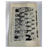 1968-69 Minnesota Pipers ABA Champions Information Guide - Vintage Basketball