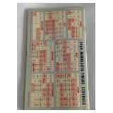 1964 Minnesota Twins Baseball Vintage Press Guide