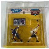 Bobby Hull and Brett Hull 1996 Starting Lineup Figures - NIB w/ Case