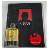 Michael Jordan Cologne New w/ Notepad and Calculator Portfolio