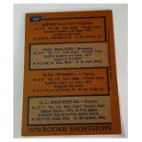 1978 Topps 3-Card Star Rookie Lot - Molitor, Trammell, Whitaker, Murphy