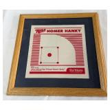 Minnesota Twins Homer Hanky Framed Piece