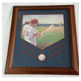 Framed Baseball Artwork Framed Piece