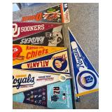 (9) Misc Sports Pennants