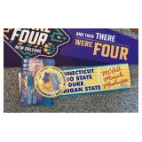 NCAA Final Four and College World Series Pennants, Ticket Sets, and More