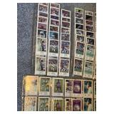 Lot of 100 Minnesota Vikings Burger King Crime Prevention Football Cards