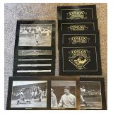 (4) Sets of Conlon Collection Master Series Baseball Photos