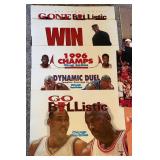 Michael Jordan Large Lot of Posters and Other Misc Basketball Prints