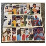 1975 SSPC Baseball Puzzle Back Complete Set of 24 - Aaron, Rose, Carew, Munson, Seaver, Jackson, Bench