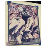 Johnny Unitas Autographed Photo w/ COA Nicely Framed Shadowbox and Mini Football Helmet