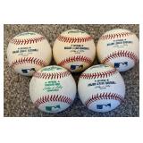 (5) Rawlings OMLB Selig Baseballs