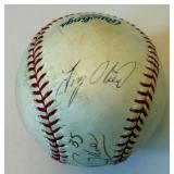Tony Oliva, Corey Koskie, Ron Gardenhire Minnesota Twins Autographed Baseball