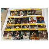 1977 Sportscaster Cards, Large Lot w/ Many Stars - Ruth, Aaron, mantle,OJ Simpson, Brown, Namath, Unitas, and More