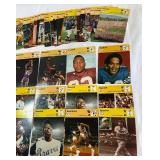 1977 Sportscaster Cards, Large Lot w/ Many Stars - Ruth, Aaron, mantle,OJ Simpson, Brown, Namath, Unitas, and More