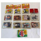 (4) 1987 Topps Baseball Card Rack Packs +1 Wax Pack