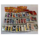 (9) 1989+1 1988 Topps Baseball Card Rack Packs