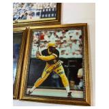 (3) Framed Baseball Autographs - Bill Madlock, Mickey Rivers, Rick Hayes