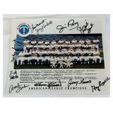 Minnesota Twins Team Signed Photo w/ 10 Autos - Killebrew, Perry, Grant and More