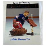 Giles Villemure Autographed 8x10" Hockey Photo - 1