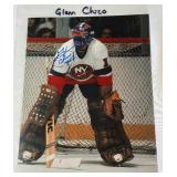Glenn Chico Autographed 8x10" Hockey Photo
