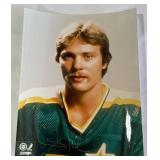 Curt Giles Autographed Minnesota North Stars 8x10" Hockey Photo