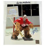 Giles Milloche Autographed 8x10" Hockey Photo w/ COA