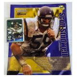 Scott Studwell Autographed Card and Photo - Minnesota Vikings