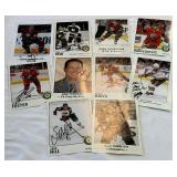 (10) Minnesota Wild Autographed Photo Lot w/ Mikko Koivu