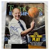 Glen Taylor Autographed Magazine - Minnesota Timberwolves