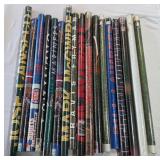 (17) Vintage New Sports Posters - Baseball and Basketball