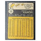 Hank Aaron 1973 Topps Vintage Baseball Card No. 100