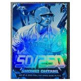 Shohei Ohtani 2020 Topps Fire "50/250" Insert Los Angeles Angels Baseball Card No. SS-13