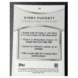 Kirby Puckett 2025 Topps Tribute Minnesota Twins Baseball Card No. 24