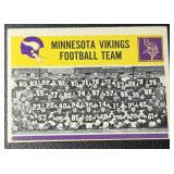 Minnesota Vikings 1964 Philadelphia Team Football Card No. 111
