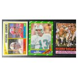 Dan Marino 3-Card Football Card Lot