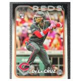 Elly De La Cruz RC 2024 Topps Series 1 Rookie Baseball Card No. 141