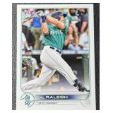 Cal Raleigh RC 2022 Topps Series 1 Rookie Baseball Card No. 277