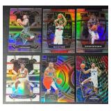6-Card Basketall Parallel/Numbered Card Lot