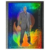 Michael Jordan 2021 Metal Universe Blast Furnace Insert Basketball Card No. BF-1