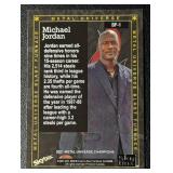Michael Jordan 2021 Metal Universe Blast Furnace Insert Basketball Card No. BF-1