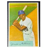 James Gilliam 1954 Bowman Vintage Baseball Card No. 74