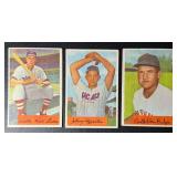3-Card 1954 Bowman Vintage Baseball Card Lot