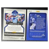 Bobby Witt Jr. 2-Card Rookie Baseball Card Lot