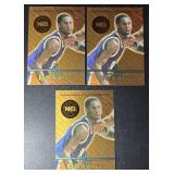 Kobe Bryant 3-Card Jumbo Basketball Card Lot