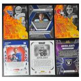 6-Card 2025 Star Rookie Football Card Lot - Ward, Sanders, Dart, Jeanty