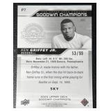 Ken Griffey Jr. 2023 UD Goodwin Champions 53/99 Baseball Card No. P7