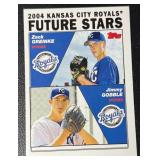 Zack Greinke RC 2004 Topps Rookie Baseball Card No. 330